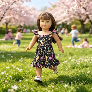 Vêtements de poupée personnalisés de haute qualité MSYO pour poupées américaines de 18 pouces, avec logo, accessoires pour poupées, vente en gros - Product Image 3