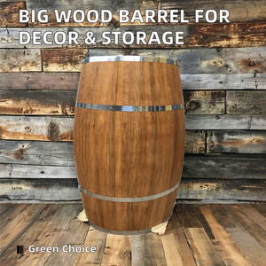 Thùng gỗ lớn cho mục đích trang trí thanh lịch trống Thùng Thùng Thùng Bộ Sưu Tập Thùng - Product Image 3