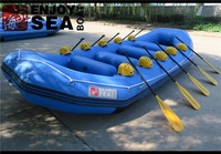 Radeau en eau vive gonflable de haute qualité pour 10 personnes bateau de rafting pliant pour la pêche et la dérive en vente
