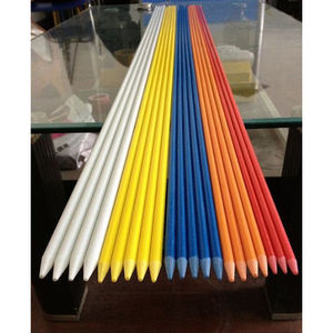 Orange FRP Pole Fiberglass Rod 5/16'' by 4' <b>Snow</b> <b>Plow</b> Stakes for Electrical Safety and Cleanroom Support Equipment - Product Image 3