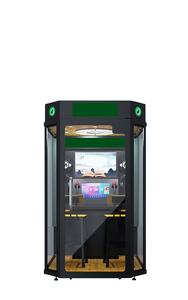 2 giocatori divertimento Karaoke distributore automatico piccolo KTV aria condizionata Mobile sala canto 12 mesi giochi a gettoni - Product Image 2