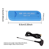 USB 2.0 numérique RTL2832U + R820T2 HDTV TV Tuner récepteur bâton nouveau modèle accessoire électronique pour DVB-T DAB + FM