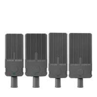 Lampadaire LED en alliage d'aluminium et plastique 200W IP65 AC avec garantie de 5 ans, certifié CE RoHS, angle de faisceau 80x150