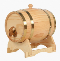 Tonneau à whisky en chêne, Mini tonneau en bois, Table de rangement, esprit, tonneau à whisky Vintage, vin