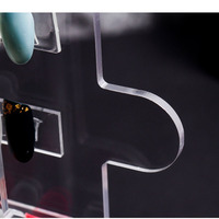 Conseils pour ongles Carte de couleur Tableau d'affichage Appuyez sur Nail Art Présentoir Étagères de rangement Conseils pour ongles Organisateur