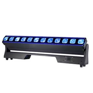 12x40W RGBW 4in1 12*40W DMX Pixel Bar Beam Zoom Wall Wash LED Moving Head Light avec <span class=keywords><strong>Halo</strong></span> Ring - Product Image 1