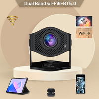 Nouveau modèle HM400PRO noir Android 11 prise en charge smart 150ansi lumens Version vidéo domestique 720P LCD LED mini projecteur 4K