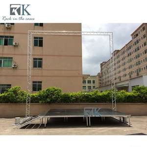 Plataforma Modular de Instalación Rápida RK, Altura Ajustable de 0.3-2.2m, Carga de 750kg/m², Estructura de Aluminio para Exhibiciones - Product Image 3