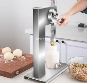 Manual Momo Maker <strong>Machine</strong> Big Plate Dough Pressing Stretching Snack <strong>Machine</strong> for <strong>Pizza</strong> Pancake Bun Baozi Skin Sealing - Product Image 3