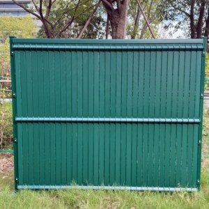 Clôture en treillis métallique incurvé 3D en PVC écologique et durable / Panneaux de treillis soudés galvanisés pour clôtures de jardin - Product Image 4