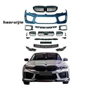 Kit carrosserie style <span class=keywords><strong>M8</strong></span> pour <span class=keywords><strong>BMW</strong></span> G20 2019-2021 : Pare-chocs avant, calandre, lèvre avant, kit de conversion facelift - Product Image 1
