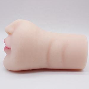 Poupée sexuelle réaliste en silicone souple couleur chair pour hommes, avec fonction de succion orale, de masturbation par langue et de stimulation du clitoris et du vagin. - Product Image 5