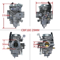 25mm 27mm 29mm Hon Da Titan CBF125 CBF150 CBF180 CB150 GL150 OEM remplacement Performance mise à niveau carburateur de moto