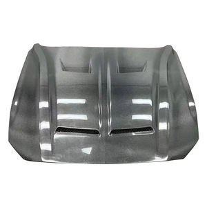 Capot moteur avant en fibre de carbone Super Snake avec deux évents pour Ford <span class=keywords><strong>Mustang</strong></span> 2018-2022 - Product Image 5