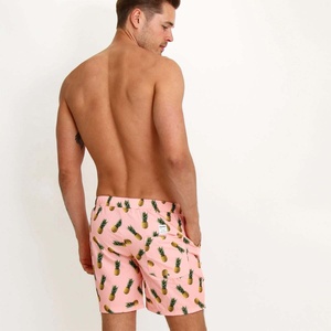 Men's Casual <b>Classic</b> Fit Short Summer Beach Shorts Men's Slim-Fit 5" Inseam Pull-on Comfort Stretch Canvas Shorts - Product Image 2