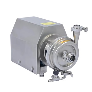 Pompe centrifuge <span class=keywords><strong>de</strong></span> sortie <span class=keywords><strong>à</strong></span> 90 degrés <span class=keywords><strong>de</strong></span> transfert <span class=keywords><strong>de</strong></span> liquide en acier inoxydable SS304 <span class=keywords><strong>à</strong></span> haute pression <span class=keywords><strong>de</strong></span> qualité alimentaire avec soupape <span class=keywords><strong>de</strong></span> décharge - Product Image 2