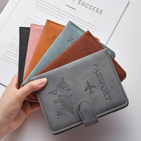 Porte-cartes de crédit personnalisé, portefeuille de voyage, étui pour passeport, porte-cartes de crédit, porte-cartes d'embarquement, organisateur de portefeuille de voyage, étui pour passeport
