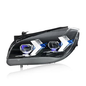 Conjunto de Faros Delanteros para <span class=keywords><strong>BMW</strong></span> <span class=keywords><strong>X1</strong></span> E84 2010-2015 con Luces LED DRL Blancas/Amarillas Intercambiables Estilo Flecha - Product Image 4
