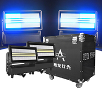 Projecteur LED Stroboscopique Mobile RGBW Étanche 1500W IP65 avec Contrôle DMX Art-Net pour Concerts Extérieurs et Scènes de Spectacle