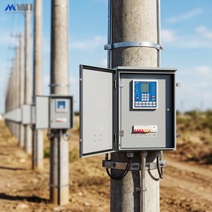 Boîtier de <span class=keywords><strong>distribution</strong></span> d'énergie ATS avec double commutateur de transfert automatique pour projets de générateurs solaires, protection IP55 - Product Image 2