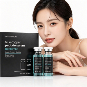 Blue Copper Peptide <b>Serum</b> 10ml <b>Face</b> Firming Hydration Anti-Aging Custom Logo OEM ODM Skincare - Product Image 2