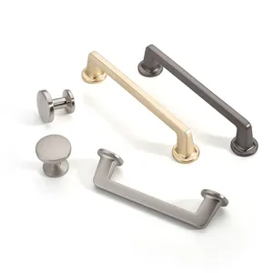 Wardrobe Cabinet Handle Creative Brass Handle American Luxury Drawer Cabinet Door Wardrobe Furniture Hardware 3835