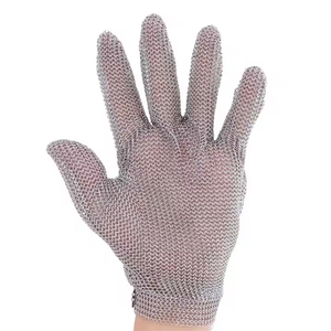 Guantes <span class=keywords><strong>de</strong></span> <span class=keywords><strong>Trabajo</strong></span> <span class=keywords><strong>de</strong></span> Malla <span class=keywords><strong>de</strong></span> Acero Inoxidable <span class=keywords><strong>de</strong></span> Alta Calidad al por Mayor, Resistentes a Cortes, Protección <span class=keywords><strong>de</strong></span> Seguridad - Product Image 2