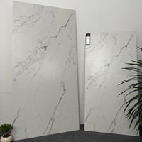 Carrelage en porcelaine mat effet Calacatta blanc 600x1200mm pour villa, appartement, crédence de cuisine, mur de salle de bain, sol anti-taches