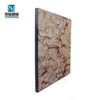 Verre feuilleté PVB 0.38, verre flotté trempé isolant pour usage décoratif hôtelier, fourni par le fabricant