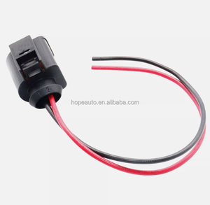 4D0971992A 2 พินปลั๊กขั้วต่อสายไฟสำหรับโฟล์คสวาเก้นพาสต้า ออดี้ A3 A6 - Product Image 2