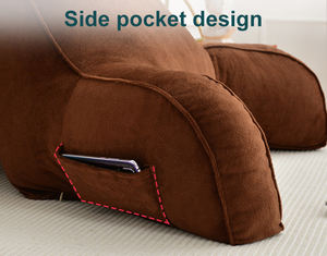 Tête de lit à mémoire ronde de type bonbon personnalisée grand oreiller de soutien du cou avec dossier de traversin - Product Image 6