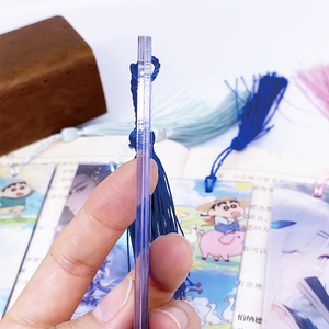 Vigreat nhà máy giá cho nhân vật hoạt hình biểu tượng tùy chỉnh imprinting với mẫu miễn phí và thấp đặt hàng tối thiểu Acrylic Bookmark - Product Image 3