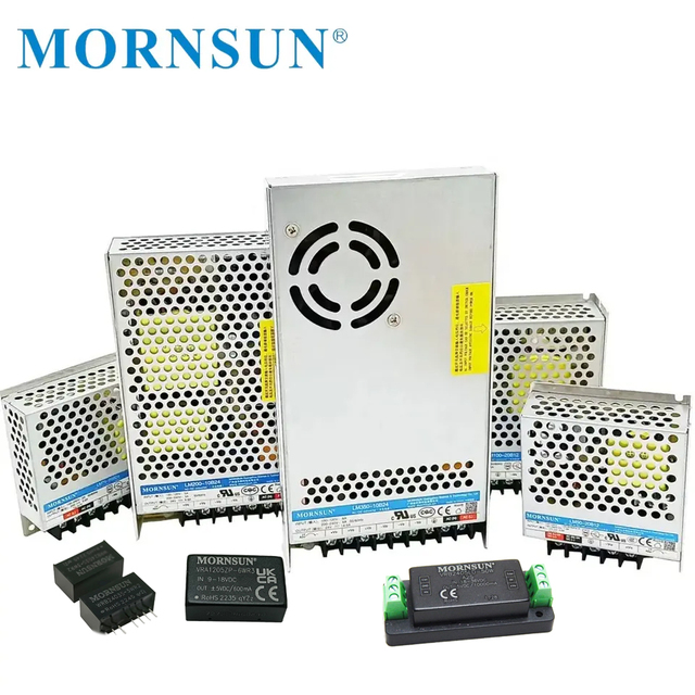 All Models Available Mornsun Power Supply DIN RAIL 5V 12V 24V 48V 350W 150W Module SMPS DC DC Converter