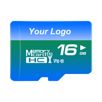 Grosir Kartu SD 16GB 32GB 64GB Class10 U3 Logo Kustom Aksesoris Ponsel Pintar Kartu Memori 4GB 8GB Kartu TF Mini Kecepatan Tinggi