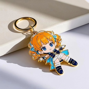Tùy chỉnh 2D 3D men móc khóa tùy chỉnh men móc khóa chủ kim loại móc chìa khóa Keyring tùy chỉnh kim loại Keychain Logo vòng chìa khóa thiết kế - Product Image 2