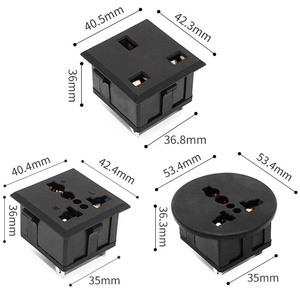 Phổ 13A AC Ổ cắm điện chúng tôi anh EU Bảng điều chỉnh ổ cắm cho mỹ nhật bản Úc người anh Đức Pháp Brazil phích cắm ổ cắm - Product Image 6