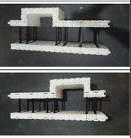Blocs de construction EPS ICF pour la construction économe en énergie-coffrages isolés en béton pour villa et maison