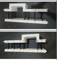 Blok bangunan ICF EPS untuk konstruksi penghemat energi-bentuk beton terisolasi untuk Vila & Rumah - Product Image 6