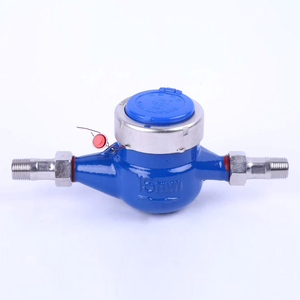 Mechanischer Durchflussmesser Mehrstrahl-Wasserzähler DN15 Edelstahl Tragbarer Wasserzähler Mechanischer Wasserzähler - Product Image 4