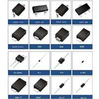Diode redresseuse à récupération ultra-rapide SMA SMD ES1D-E3/61T, diode haute vitesse pour circuits de redressement de puissance sur PCB
