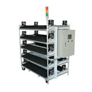 맞춤형 번인 랙 캐스터 장착 전자 공장용 장비 ESD 에이징 테스트 랙 디스플레이 스크린 포함 - Product Image 5