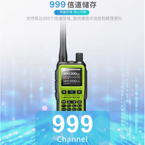 Radio portable Baofeng UV-5R Mini 136-174 MHz 400-480 MHz IP54 avec chargement USB-C et réglage FM - Product Image 4