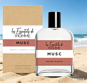 Eau De Toilette <span class=keywords><strong>MUSC</strong></span> per Uomo, Profumo al Neroli, Sandalo e Muschio, <span class=keywords><strong>Fragranza</strong></span> Legnosa 100ml Spray, Lunga Durata, Ecologica e Naturale - Product Image 5