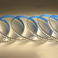Fabricant chinois de bandes LED SMD 2835 12V 24V, 240 LED, 120 LED, haute luminosité, flexibles, découpables, FPCB SMD2835, bande lumineuse LED
