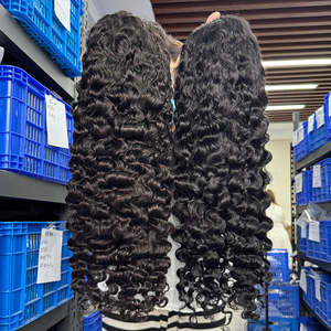 Perruque en dentelle frontale bouclée birmane HD 100% cheveux vierges naturels Prix de gros Meilleure vente Perruques en dentelle transparente en cheveux humains - Product Image 4