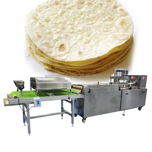 Ada 70mm-400mm Máquina automática para hacer tortillas Roti/Horno de túnel de pan Roti pita