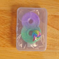 Accessoires créatifs personnalisés pour sucettes, bougies à chiffres dégradées pour la décoration de gâteaux d'anniversaire