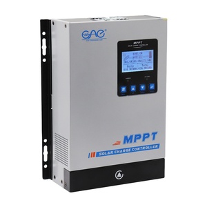 Contrôleur de charge solaire MPPT adapté aux batteries 12V 24V 48V 40A 60A 80A 100A 120A Lifep04, scellées, gel, AGM, ouvertes, lithium - Product Image 1