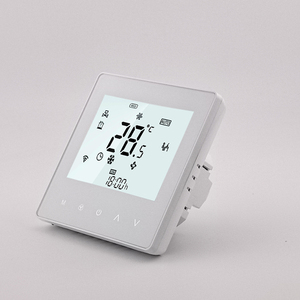 Termostato Inteligente Digital con Conexión WiFi, Controlador de Temperatura para Unidad de Ventilador y Bobina, Ventilador de Múltiples Velocidades, Temporizador, Modo de Interruptor Automático - Product Image 2