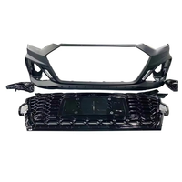 Pièces de carrosserie automobile, pare-chocs avant avec calandre en nid d'abeille, look RS5 pour Audi A5 S5 B9.5 2020 2021 2022 2023 2024